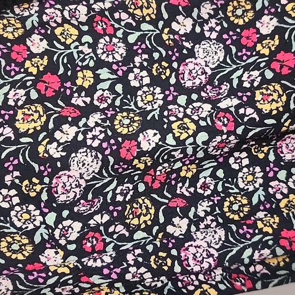 Loft Ditsy Floral Long Sleeve romper size S - Picture 3 of 6